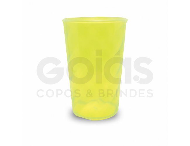 TWISTER 500ML PS AMARELO NEON FECHADO
